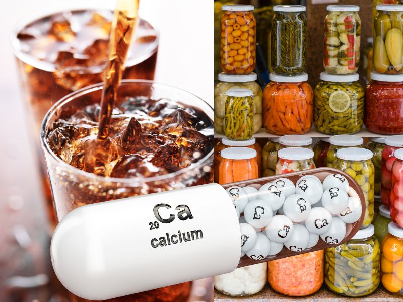 Certain foods can interfere with calcium absorption. Graphics: Ha May