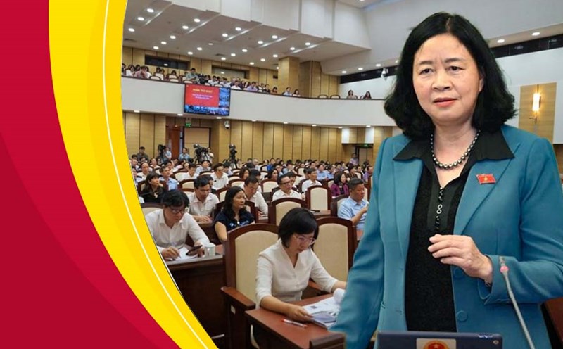 Hanoi promotes building a clean, strong, exemplary, and pioneering Party and political system. Photo: Pham Dong