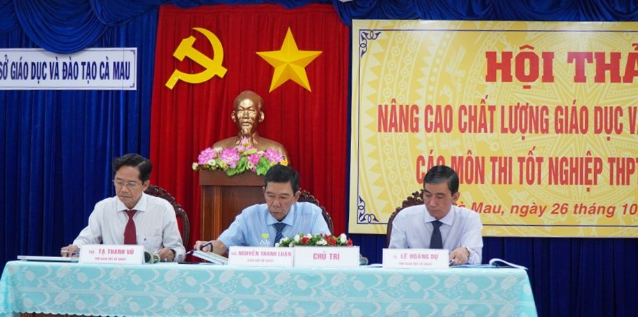 Chua het hoc ky 1, nganh Giao duc Dao tao tinh Ca Mau lo thi tot nghiep THPT nam 2025. Anh: Nhat Ho