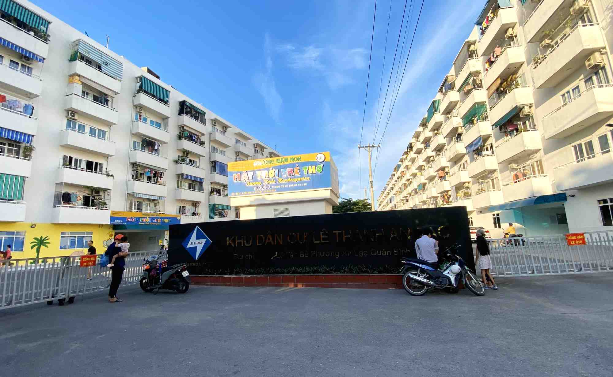 Le Thanh An Lac social housing area, Binh Tan district, HCMC. Photo: Minh Quan