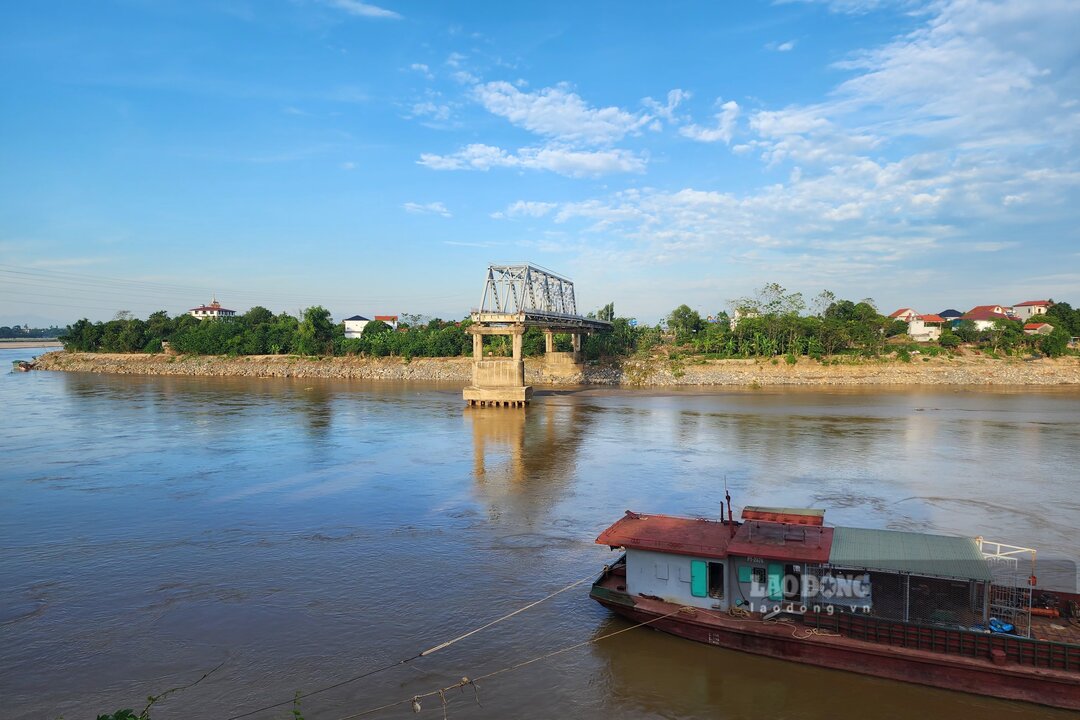 Doan cau Phong Chau con lai o thoi diem hien tai. Anh: To Cong.