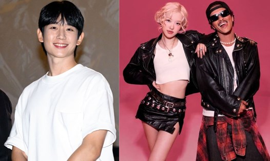 Jung Hae In giới thiệu bản phối lại ca khúc "APT.". Ảnh: Naver