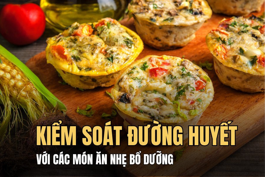 Balance blood sugar with nutritious snacks. Graphics: Hoai Lan