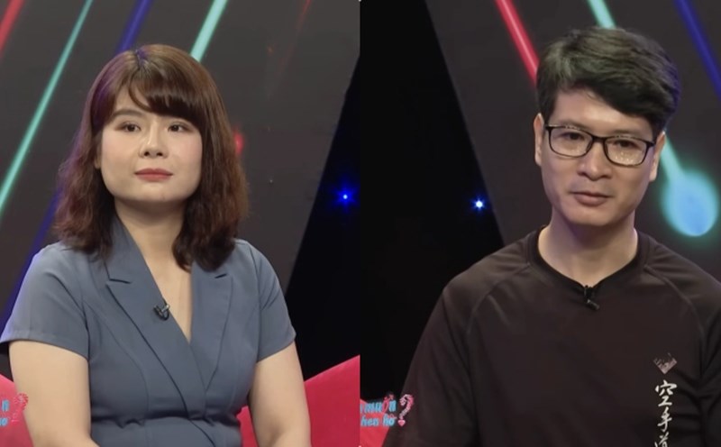Couple at "You want to date". Photo: Producer.