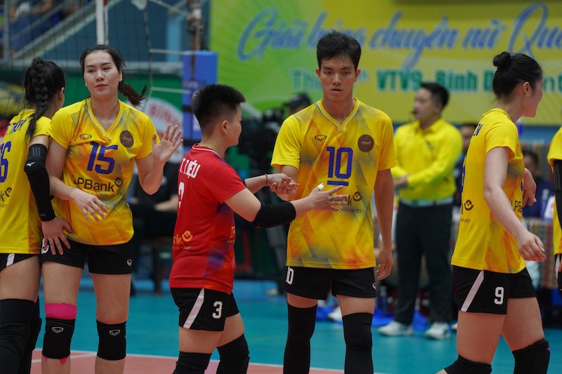 LPB Ninh Binh is the current national volleyball champion. Photo: VFV