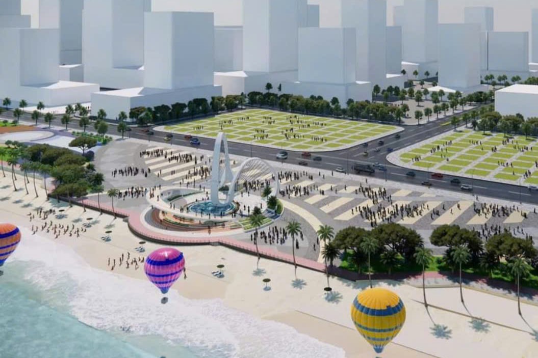 The perspective of the highlight project is expected to be deployed in Bai Sau park project that has just been started. Photo: Dico House