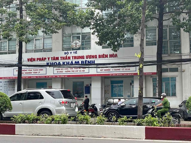 Bien Hoa Central Institute of Forensic Psychiatry, headquartered in Dong Nai. Photo: HAC