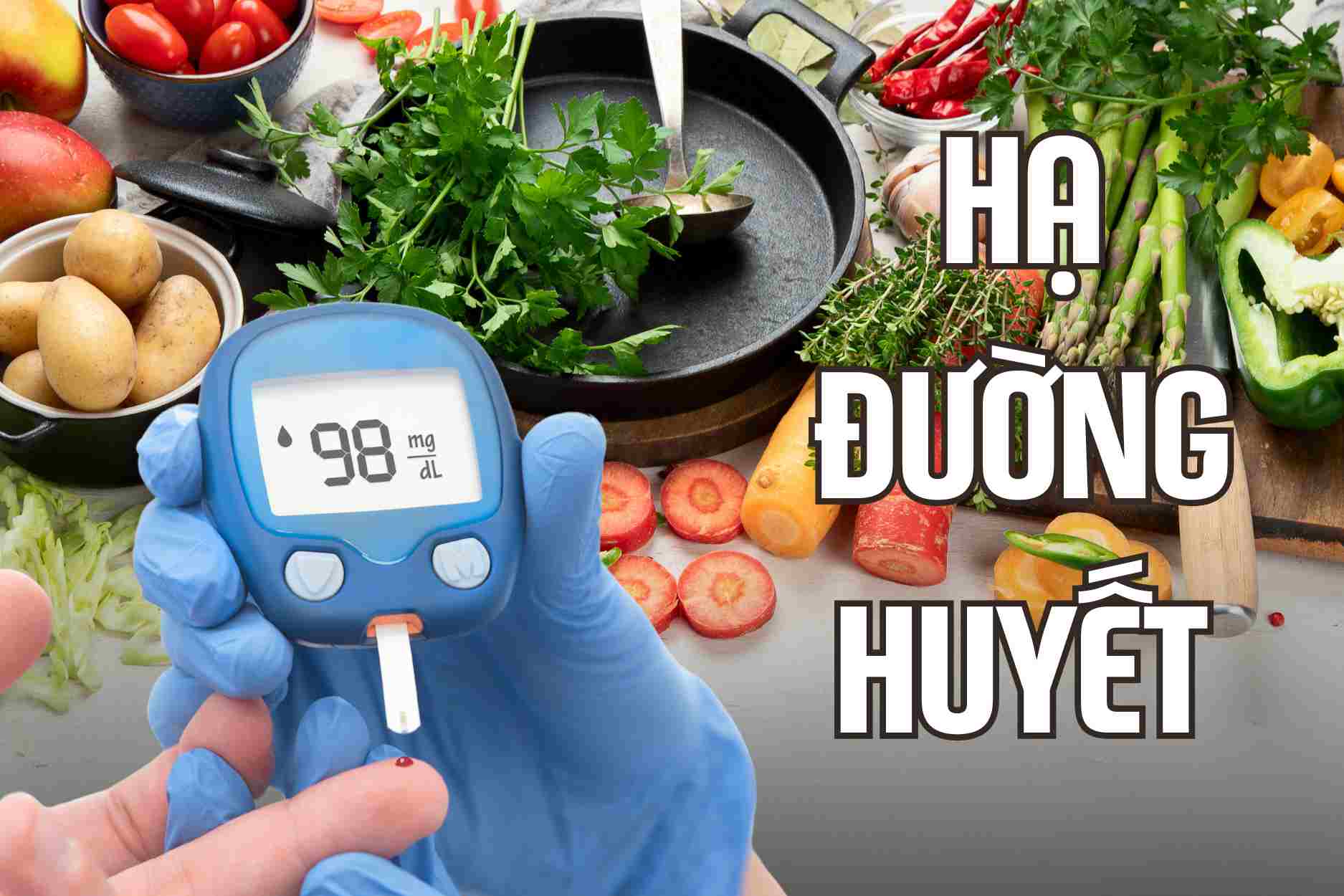 Foods rich in fiber help reduce blood sugar