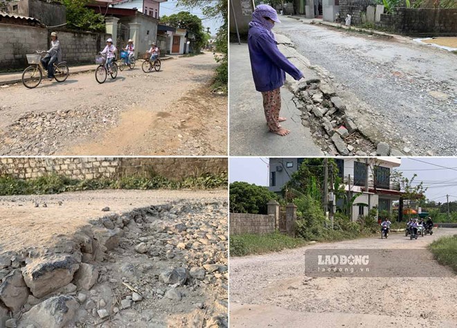 Người dân khổ vì đường xuống cấp nhiều năm ở Thái Bình