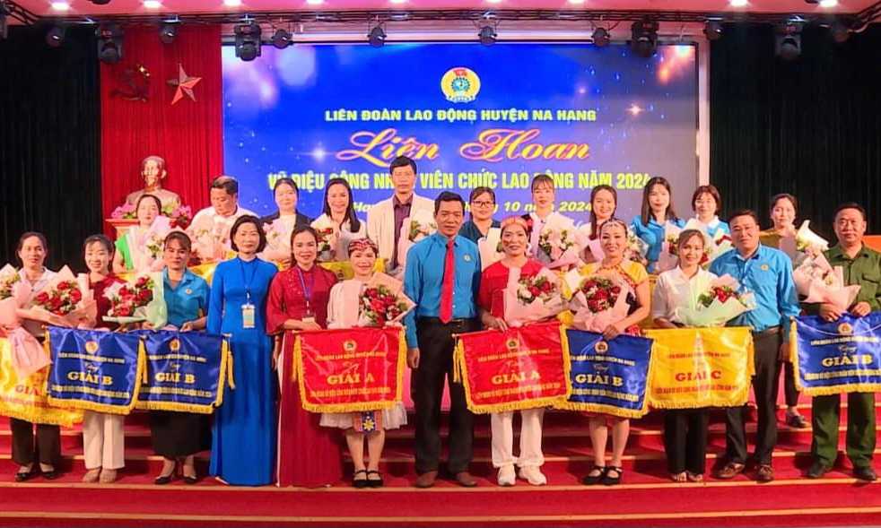 2024 Union and Workers' Dance Festival in Na Hang. Photo: Na Hang Union