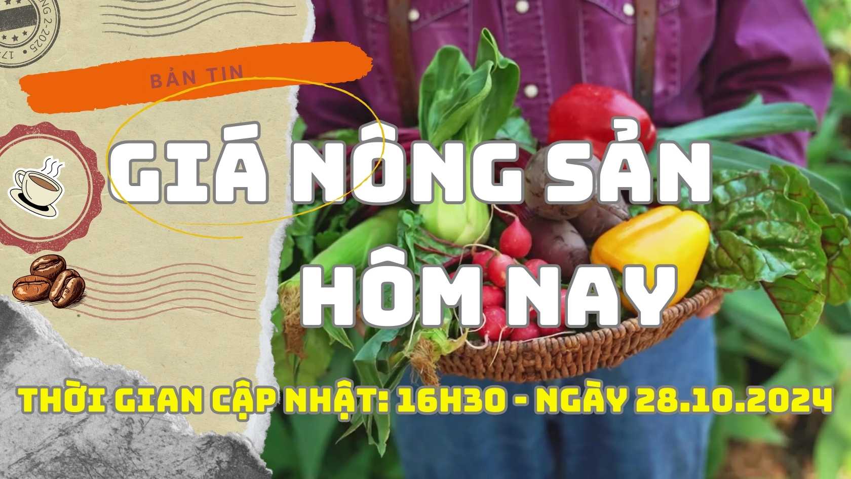 Today's Agricultural Prices October 28: Coffee and pepper prices both decrease