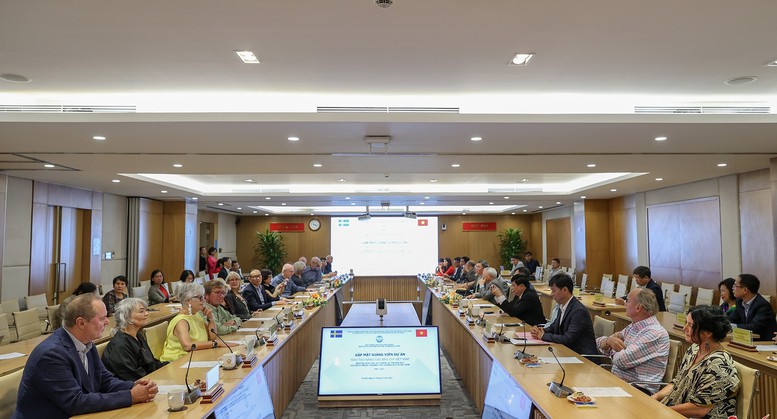 Vietnamese and Swedish delegates at the meeting - Photo: VGP/LS
