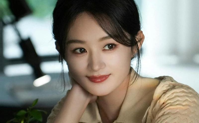 Zhao Liying was nominated for the 2024 Golden Rooster Film Awards. Photo: Weibo
