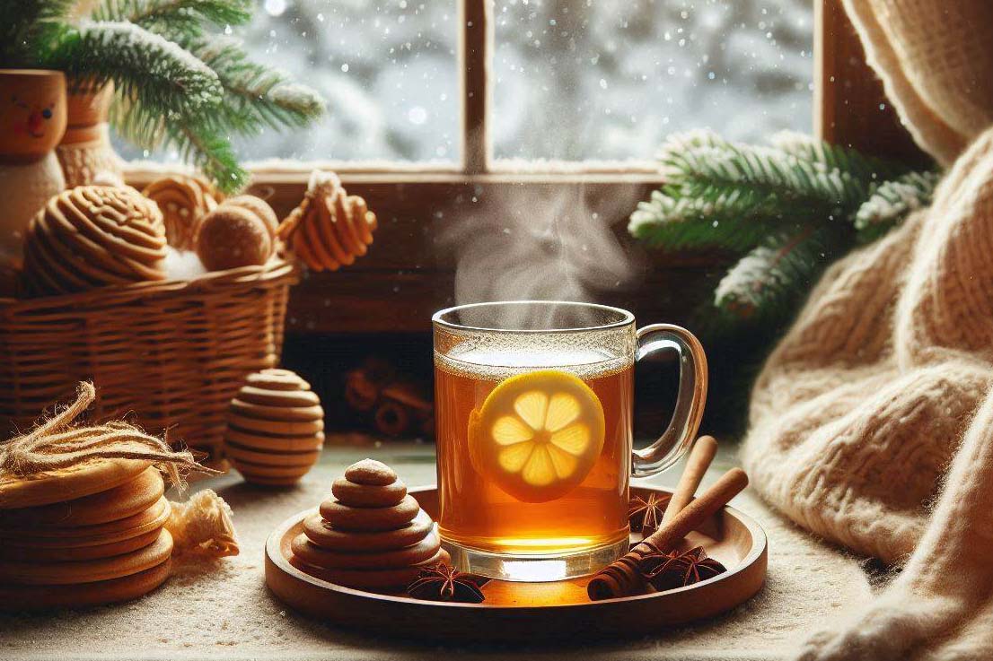 Honey lemon water is good for health but still need to pay attention to some disadvantages of this drink. Photo - AI: Ngoc Thuy