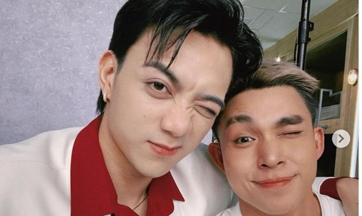 Anh tài Soobin và Jun Phạm. Ảnh: Nghệ sĩ cung cấp.