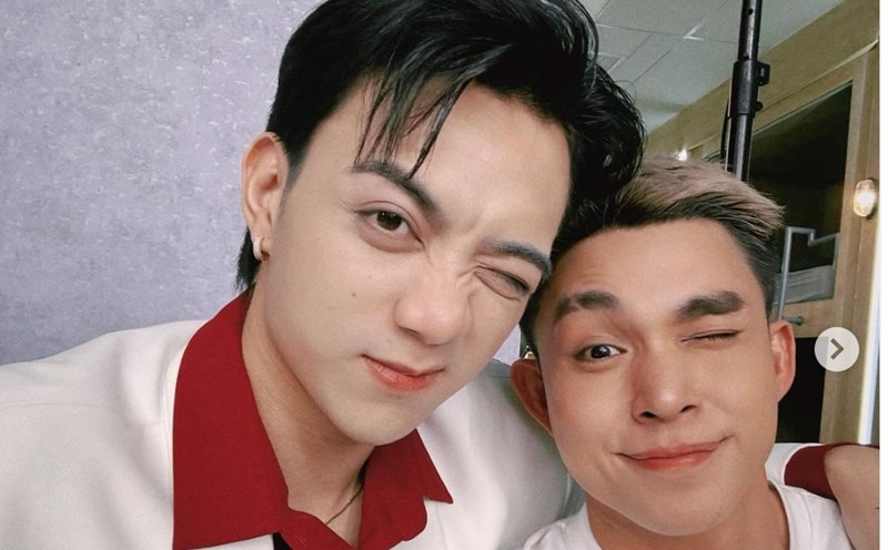 Brother Soobin and Jun Pham. Photo: Artist provided.