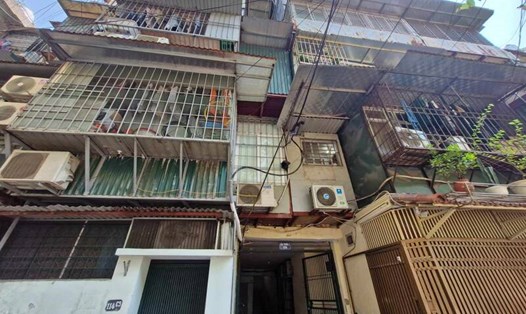 Phân khúc nhà tập thể cũ tại Hà Nội đang được nhiều người quan tâm. Ảnh: Thu Giang