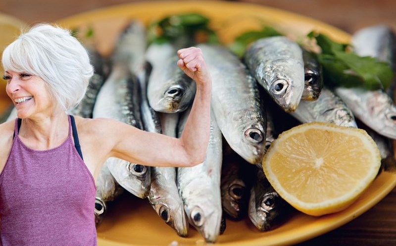 Sardines help supplement calcium for bones. Graphics: Ha May