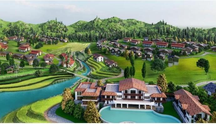 Perspective of urban area project. Photo: DTM