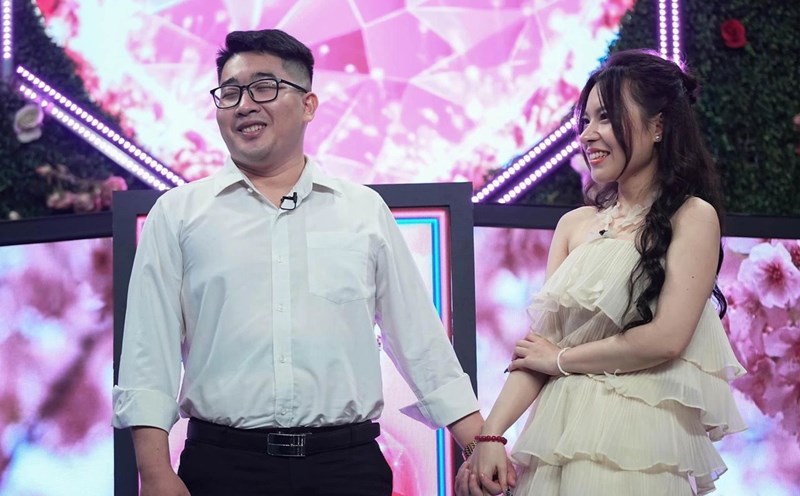The couple got married after the show "You want to date". Photo: Producer.