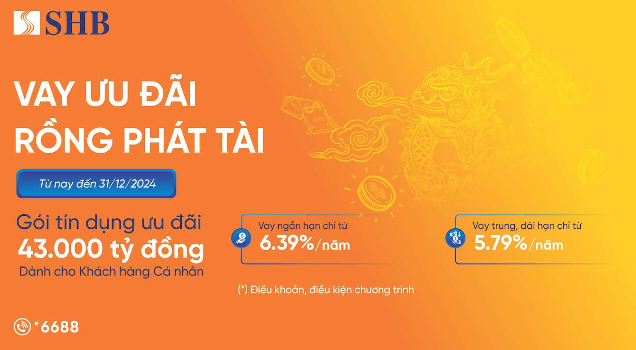 SHB increases loan package size to 43,000 billion to support customers to overcome difficulties. Photo: SHB