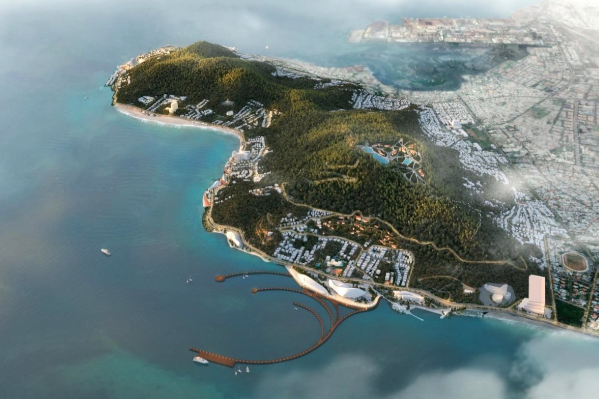 Vung Tau City planning with international passenger port. Photo: Vung Tau City People's Committee