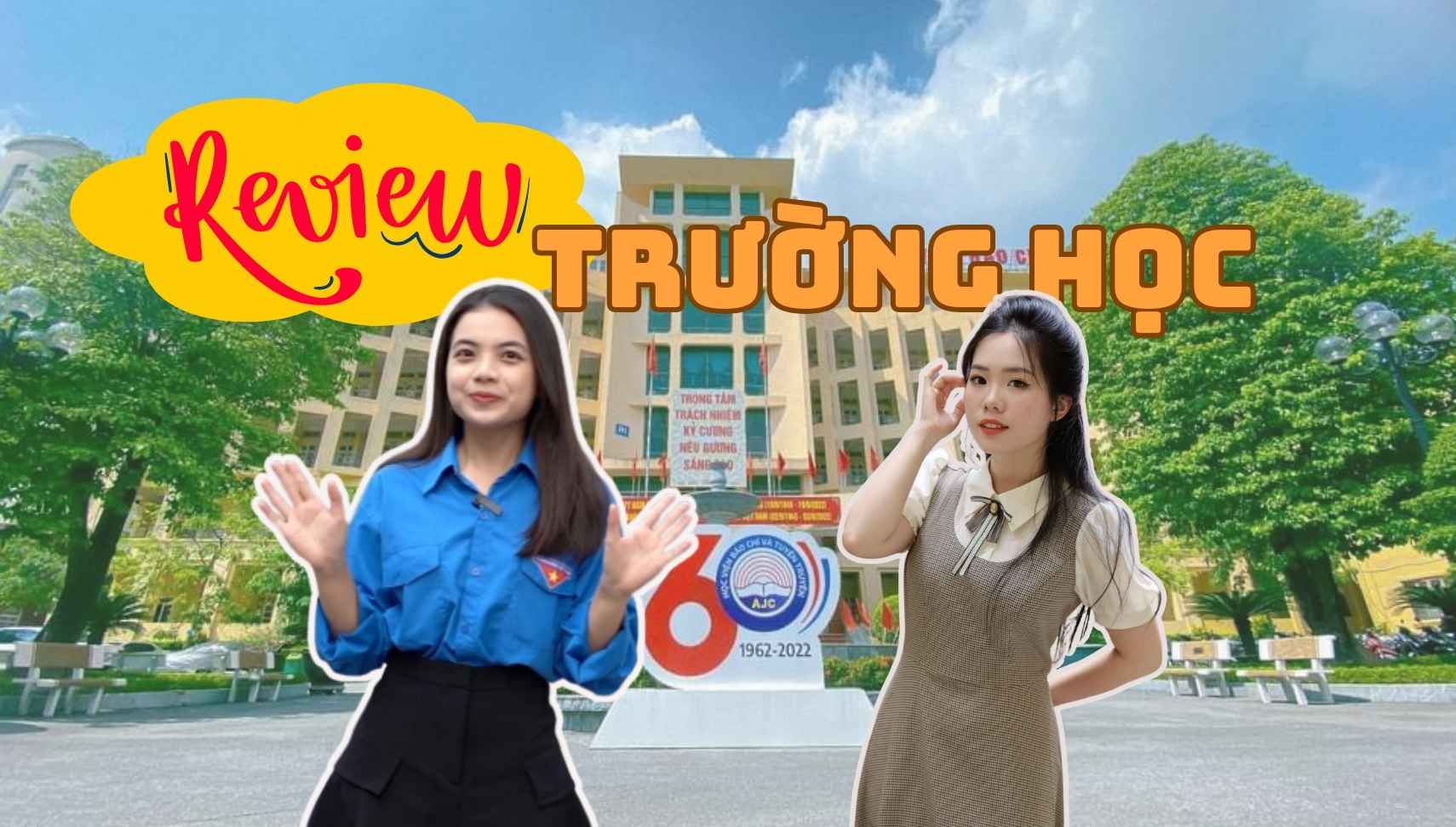 School review: Is Academy of Journalism and Communication as rumored? Photo: Thanh Binh.