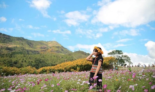 Các chuyến bay sẽ đưa nhiều khách du lịch đến Gia Lai du lịch vào mùa hoa dã quỳ. Ảnh: Thanh Tuấn