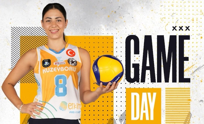 Kuzeyboru meets Zeren Spor at the 2024 Turkish Volleyball Championship. Photo: Kuzeyboru