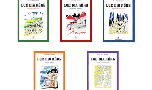 Tiểu thuyết "Lục địa rồng" do NXB Kim Đồng phát hành. Ảnh: NXB