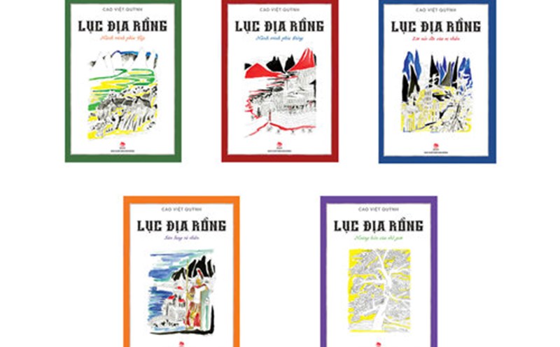 The novel "Dragon Continent" is published by Kim Dong Publishing House. Photo: Publishing House