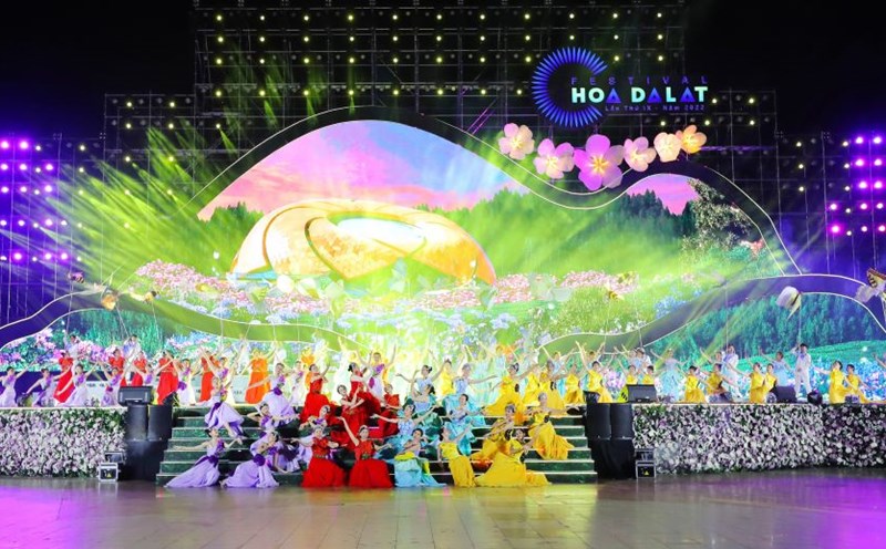 Da Lat Flower Festival promises to have many attractive programs. Photo: Chinh Thanh