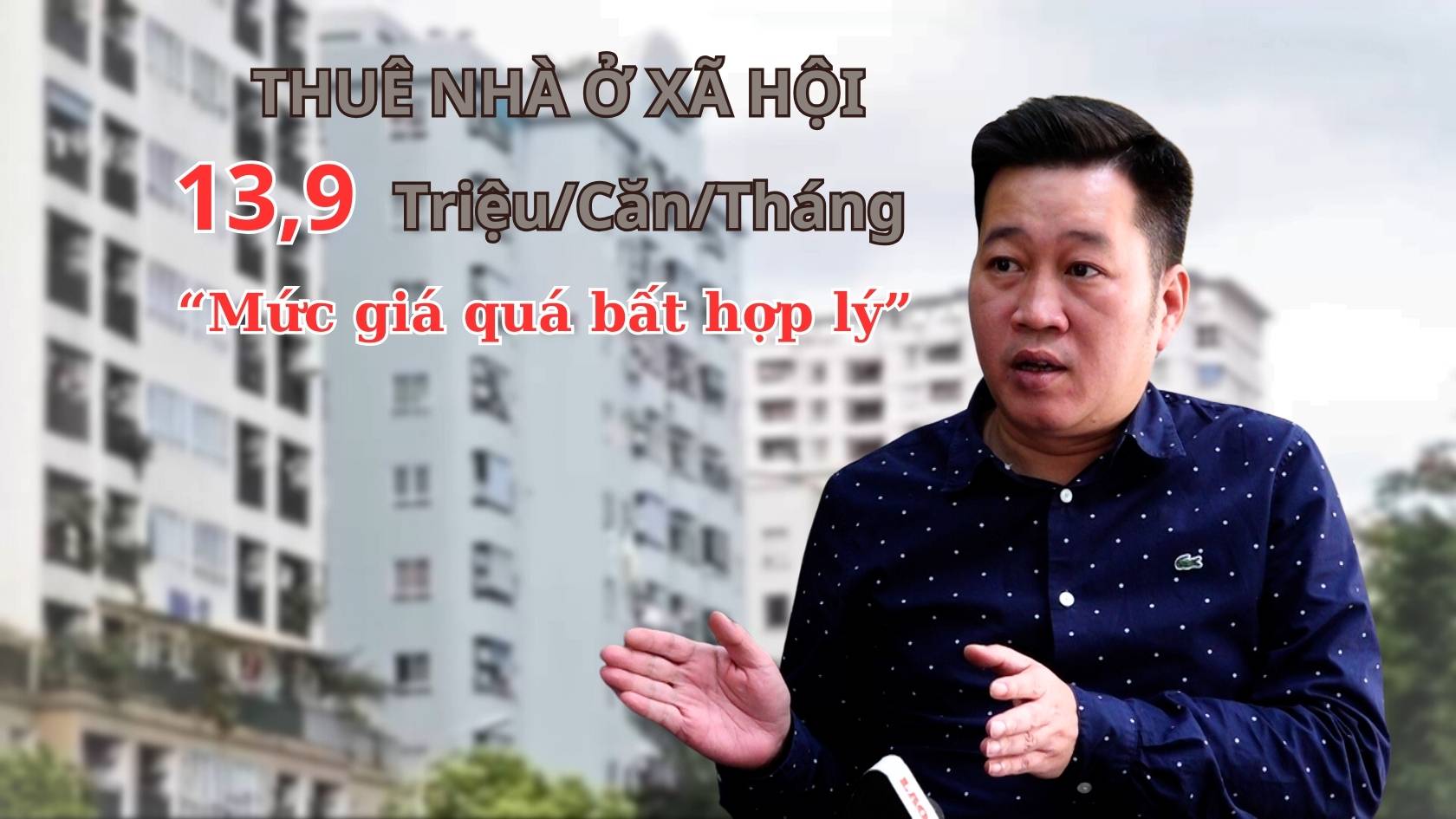 Many unreasonable points in the rental price frame of social housing in Hanoi