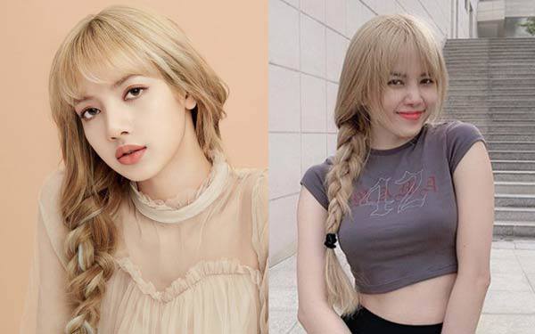 Lisa and Thieu Bao Tram. Photo: Instagram character