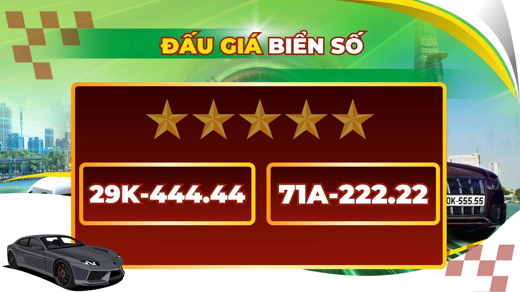 Check out the series of billion-dollar license plates in the session on November 6-7