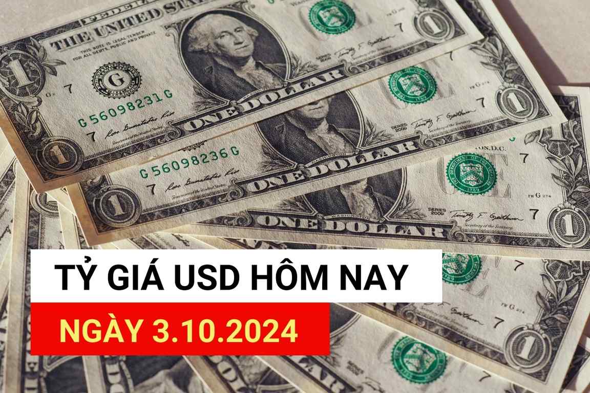 USD exchange rate today 10/3/2024.