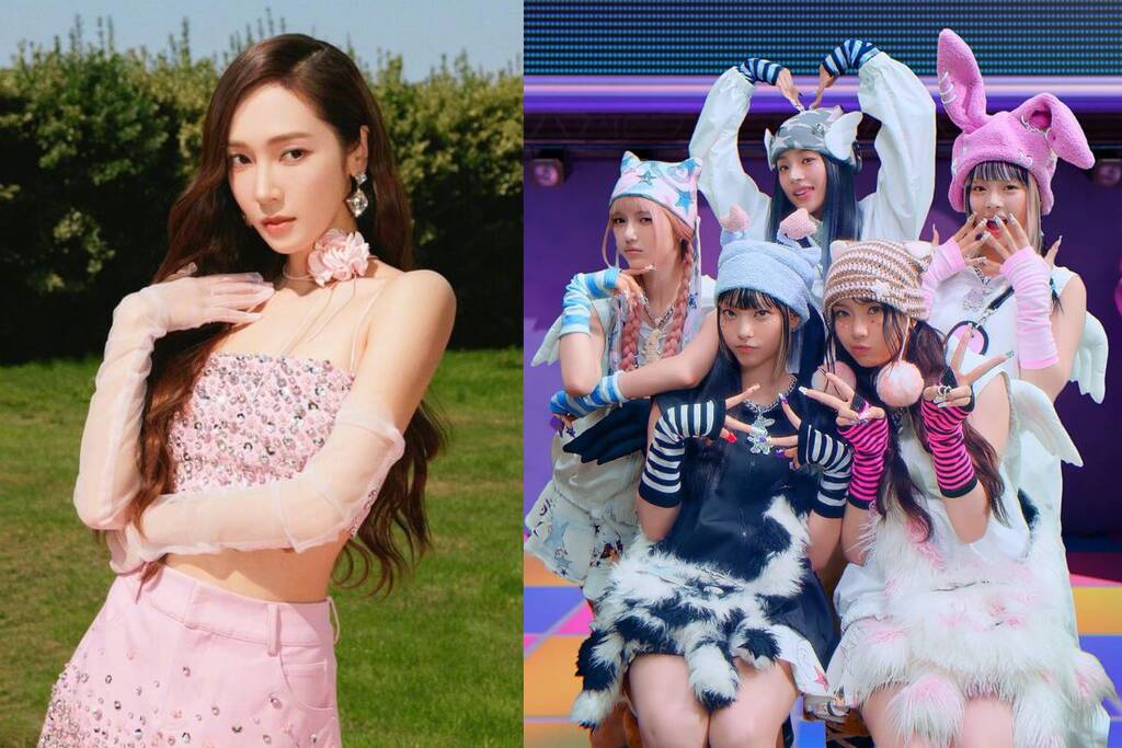 Jessica Jung và NewJeans. Ảnh: Naver