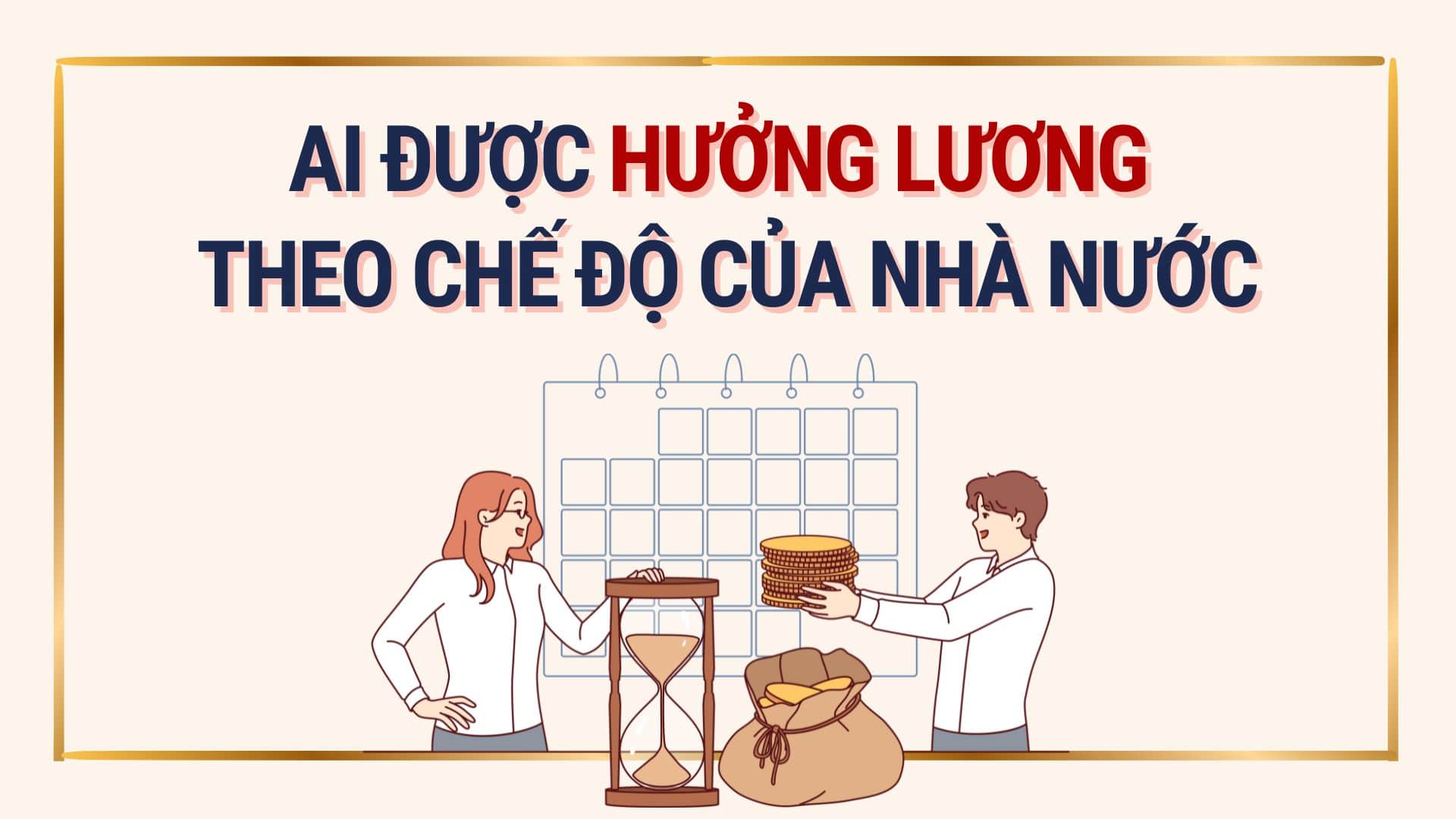 Who is entitled to receive a salary under the state regime? Graphics: Hoang Le