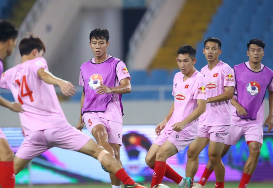 Tuyển Việt Nam sẽ tập trung từ 5.10 để chuẩn bị cho FIFA Days tháng 10.2024. Ảnh: VFF