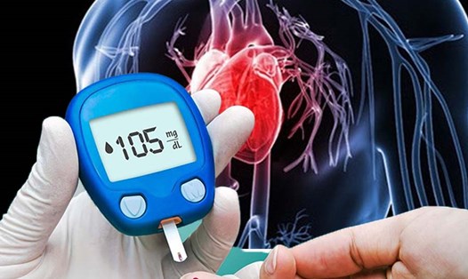 Kiểm soát lượng đường trong máu có thể phòng ngừa suy tim. Đồ họa: Ngọc Thùy