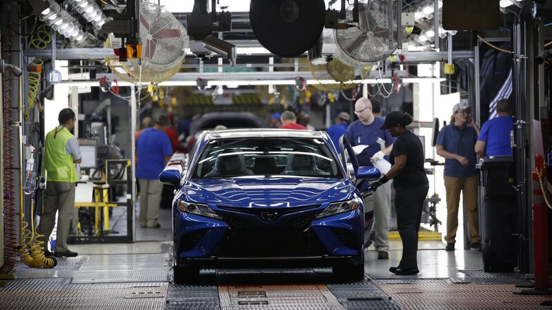 Toyota se hoan thoi diem bat dau san xuat xe EV tai Bac My sang nua dau nam 2026, do hang dieu chinh thiet ke va doanh so ban xe EV cham lai. Anh: Getty Images