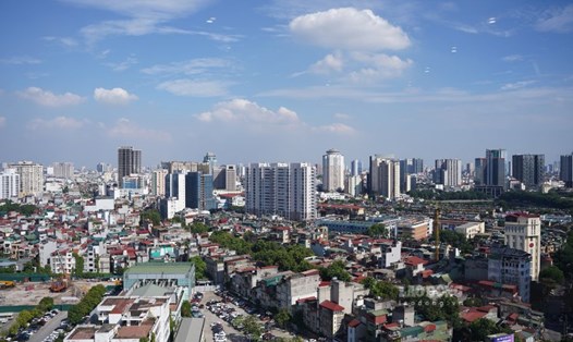 Giá sơ cấp chung cư Hà Nội đạt trung bình 69 triệu đồng/m². Ảnh: Vũ Linh