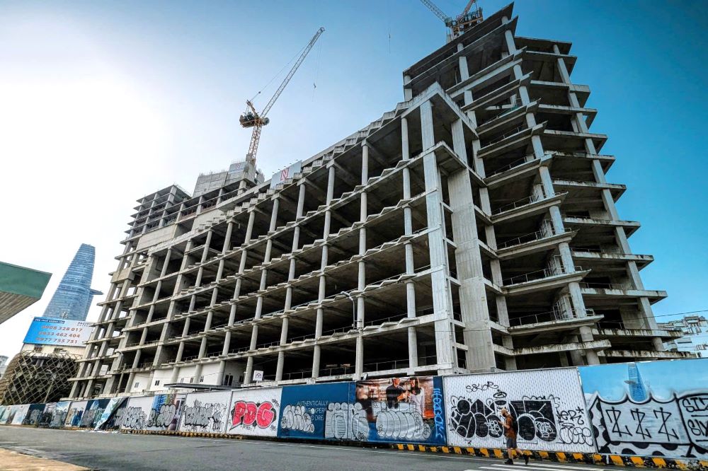 Dự án là khu phức hợp rộng 8.600 m2 tại khu tứ giác Bến Thành, đối diện chợ Bến Thành (Quận 1). Ảnh: Anh Tú