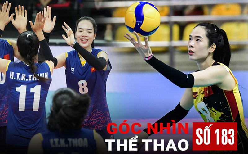 Vận động viên bóng chuyền Lê Thanh Thúy.