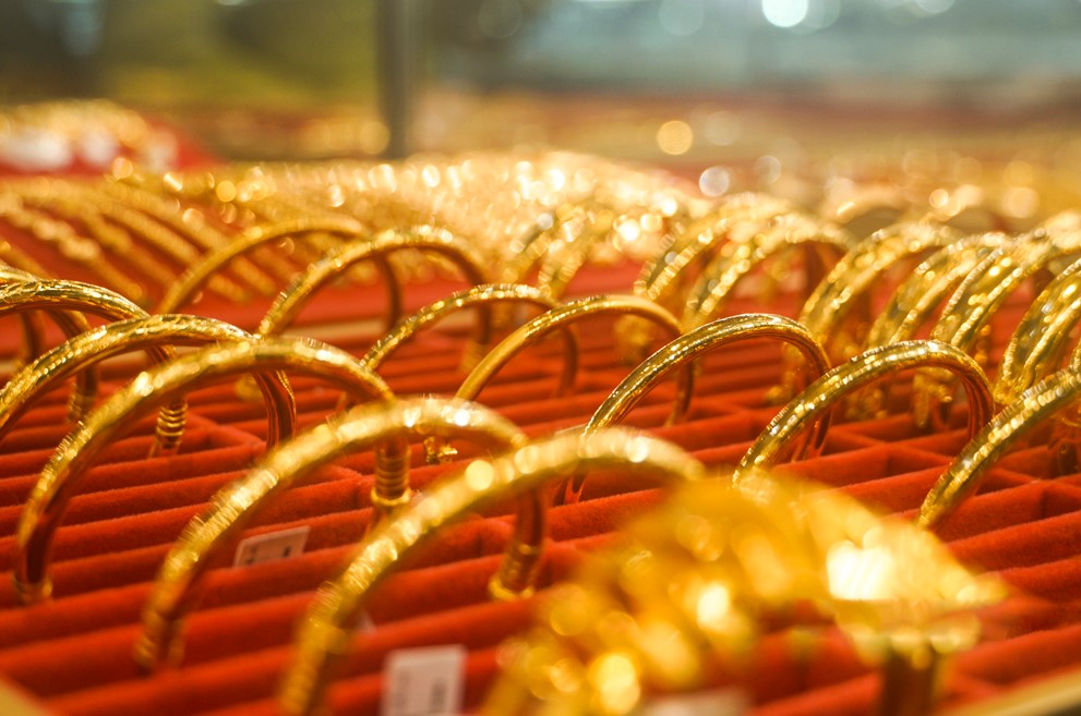 World gold prices fell in last night's trading session. Illustration photo: Phan Anh