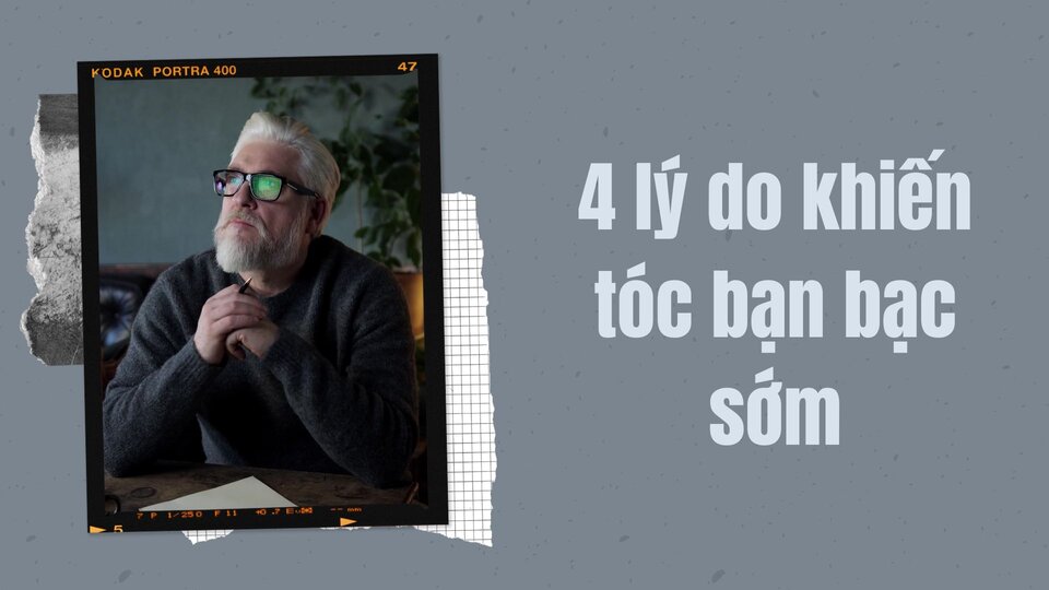 Premature graying of hair can be caused by many different reasons.