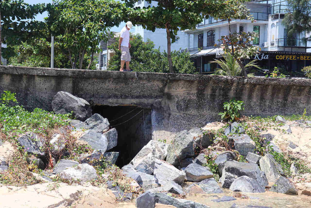 Da Nang invests 145 billion VND in sewers to prevent urban flooding. Photo: Nguyen Linh