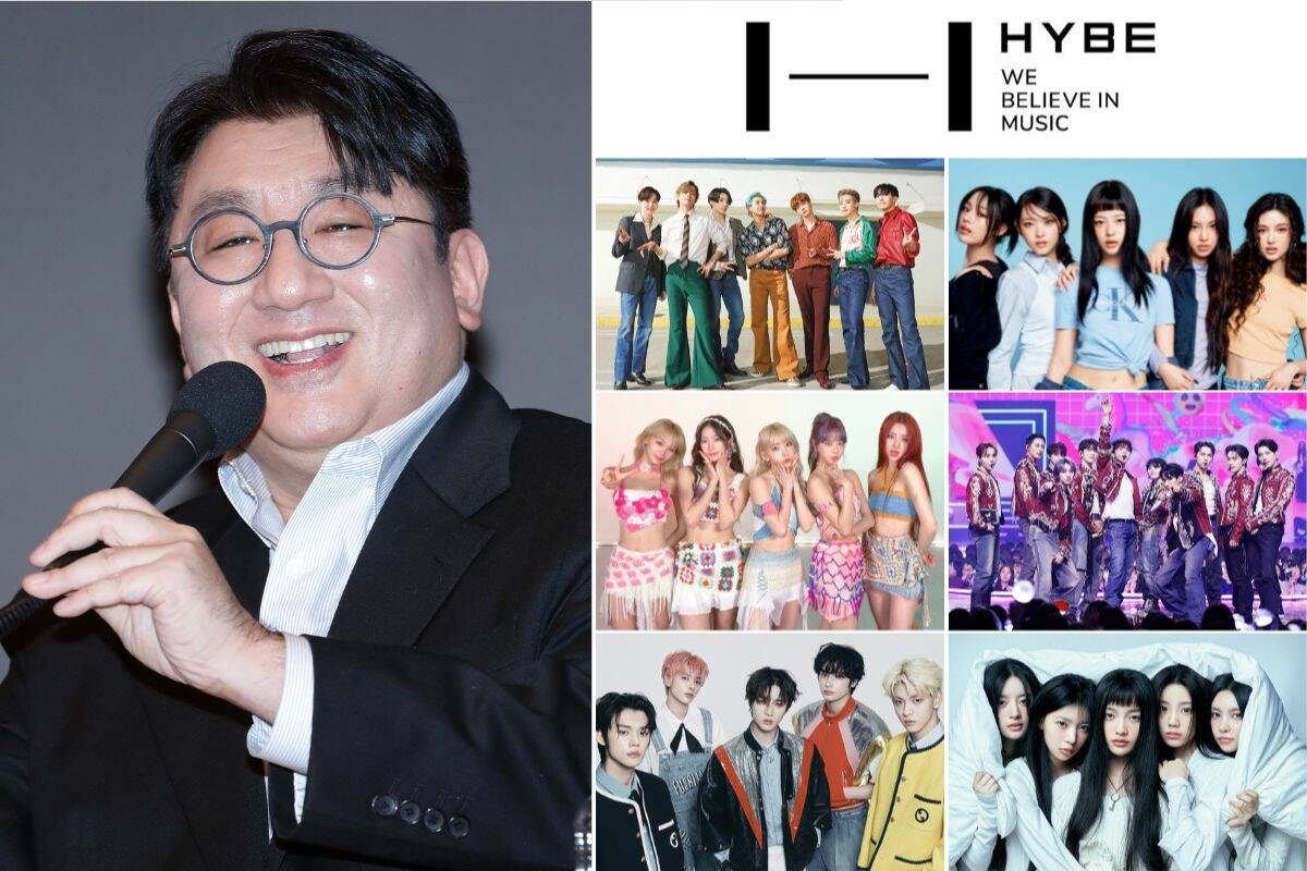 HYBE Chairman Bang Si Hyuk. Photo: Naver
