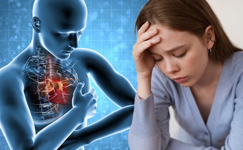 Sleep deprivation can increase the risk of heart attack and stroke. Graphics: Thien Nhan