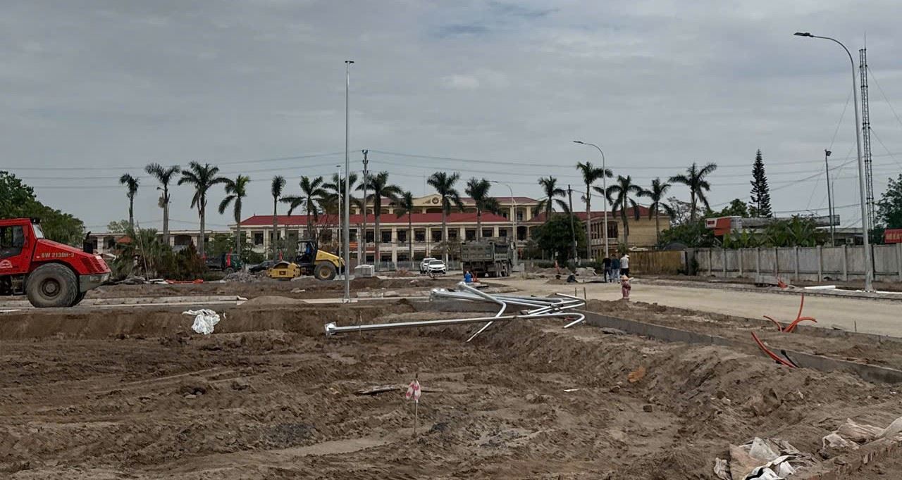 114 plots of land in Thuy Nguyen district, Hai Phong were auctioned for housing purposes. Photo: Hai Phong Portal